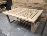 Handmade Cedar Outdoor Coffee Table