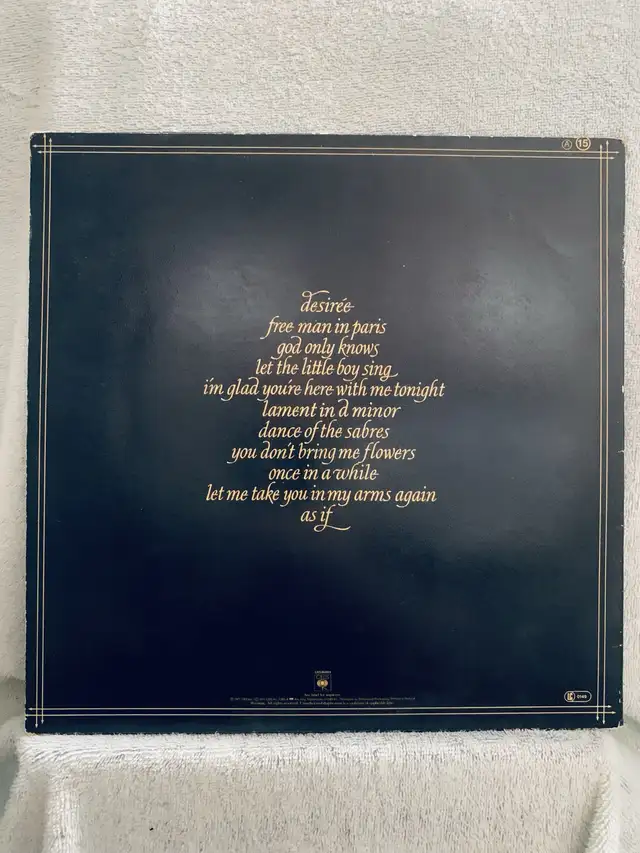 Neil Diamond - I’m glad You’re Here With Me Tonight (Vinyl Lp) in CDs, DVDs & Blu-ray in Mississauga / Peel Region - Image 3