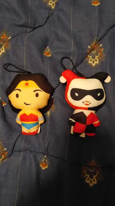 Pair of 2021 McDonalds DC Super Heroes Plush toys, View more