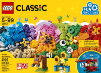 LEGO Classic Bricks & Gears 10712 Building Kit (244 Piece)