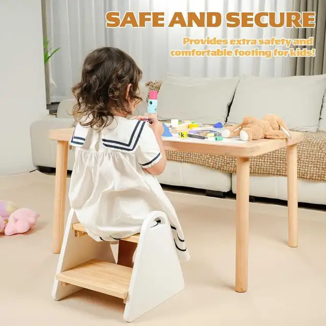 Kids Wooden Step Stool in Other in City of Toronto - Image 3
