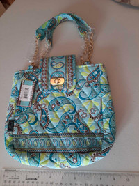 $25 EACH 2 New Maggi B Quilted Cotton Purse Bags
