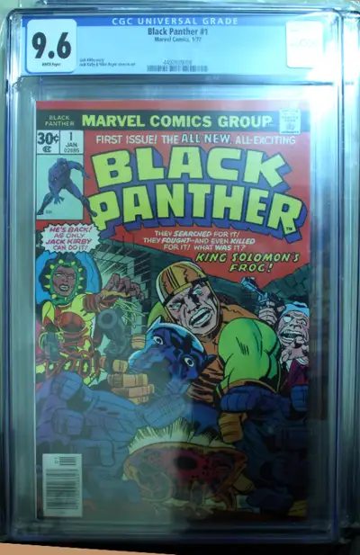 Black Panther #1 CGC 1977/Black Panther #1 2009 CGC, View more