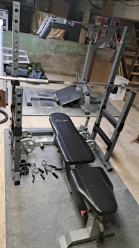 Exercise equipment package.
