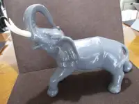 Statue éléphant en céramique - ceramic elephant