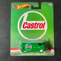 Hot Wheels Castrol VOLKSWAGEN T1 PANEL BUS Pop Culture VW VAN