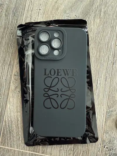 iPhone 16 pro max Loewe black case, View more