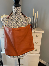 Vince Camuto orange shoulder bag for women 
