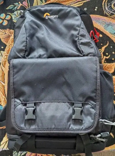 Lowepro fastpack BP 250 AW II Camera equipment bag. Room for multiple lenses, tripod, laptop, drone...