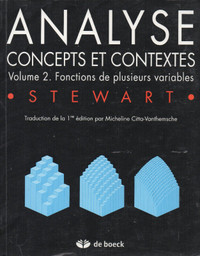 Analyse: concepts et contextes. Fonctions d'une variable Tome 2