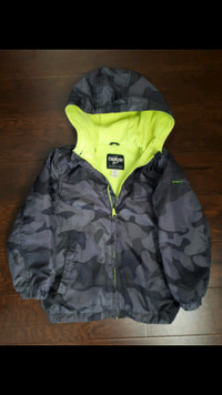 Size 7 Camo Oshkosh Jacket Fleece Lined 