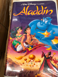 Aladdin VHS Disney Black Diamond The Classics Sealed