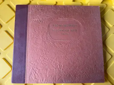 A Victor Musical Masterpiece featuring Tchaikovsky's Nutcracker Suite, Op. 71a on vinyl record. This...