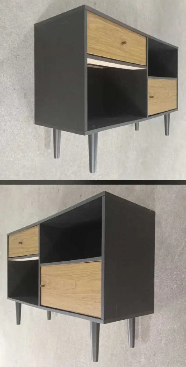 TV Stand Sideboard Storage Cabinet Mid Century Modern Furniture in TV Tables & Entertainment Units in City of Toronto - Image 6