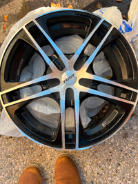 Fast 17 x 7 Reverb Rims  - with TPMS installed - $450