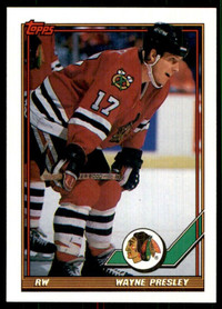 Wayne Presley Chicago Blackhawks Hockey Card