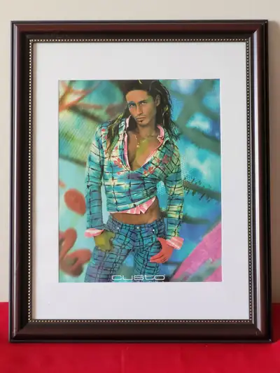 2003 GUSTO FASHION AD, FRAMED!!! This ad is from the now defunct Ramp Magazine. $25.00 PLUS SHIPPING...