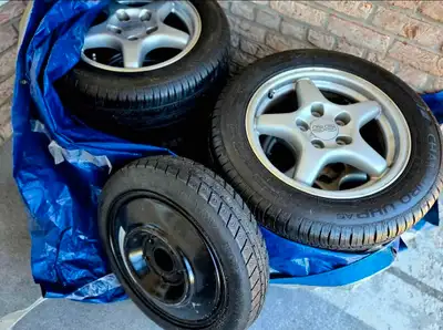 Rims & Tires + Spare - 4th Generation CAMARO SS $1250.00 Rims & Tires + Spare - 4th Generation CAMAR...
