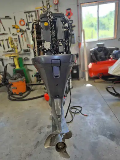 YAMAHA 115 HP 4 STROKE WITH GAUGES AND CONTROLS, View more