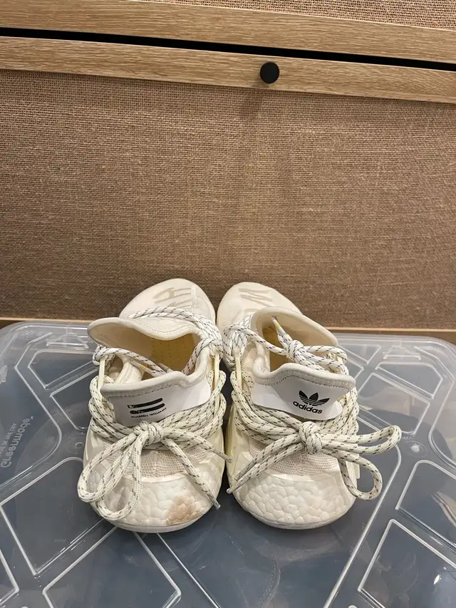 UA Adidas Human Race NMD • Pharrell Blank Canvas • Size 12 in Men's Shoes in Oshawa / Durham Region - Image 3
