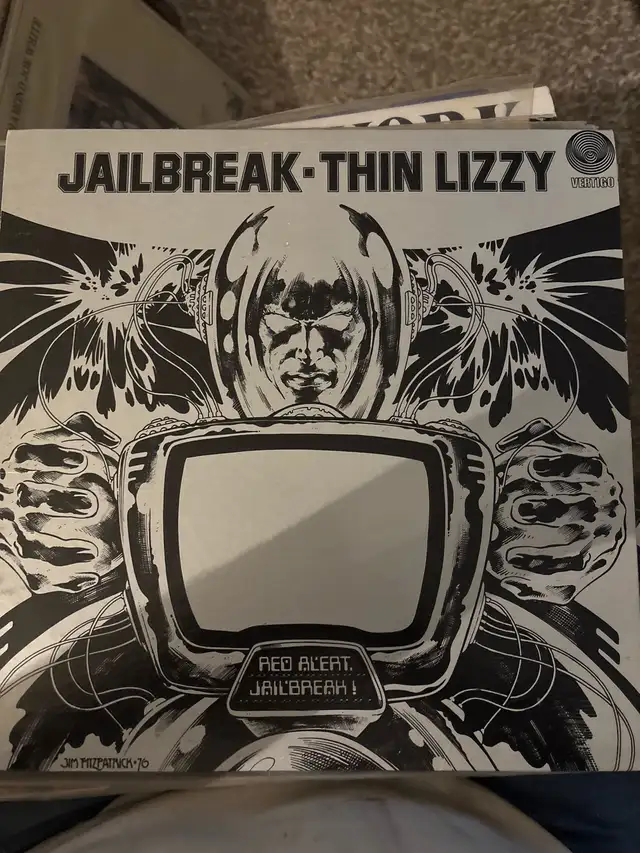 Thin Lizzy Jailbreak Vinyl628543909221131224