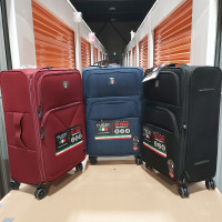 26 Inches Hard Softside Small Luggage Travel Baggage Suitcases