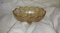 Vintage pink Glass Small Bowl/dish