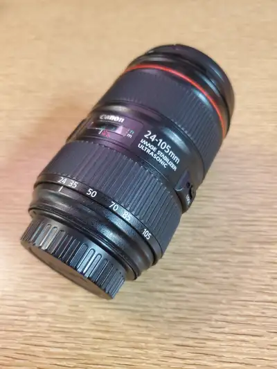 Canon EF 24-105 mm f/4L IS II USM lens, View more
