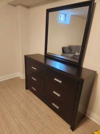 6 drawer dresser and mirror 