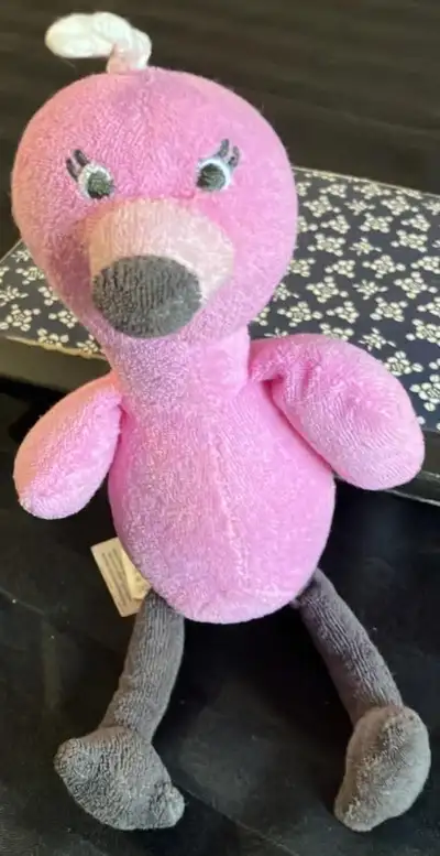Carters Bright Pink Flamingo Plush - 11 Inches, View more