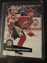 NHL Rookie Card: Scott Niedermayer (New Jersey Devils)