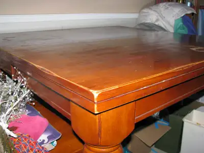 Hamilton Spill Solid Wood Dining Room Set Table + 6 Chairs $1400, View more