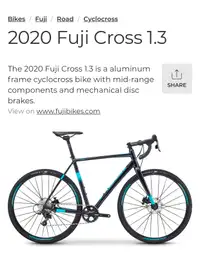 Like NEW Fuji Cross 1.3 Super Hybrid