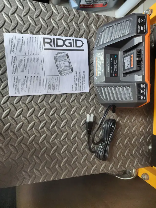 Ridgid R840095 Rapid 4 AH Charger Brand New In The Package in Power Tools in Windsor Region - Image 7