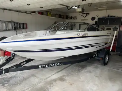 For sale, 2007 Glaston MX 175 boat. One owner with 122 hours on it. 4.3 GL IO with power steering. G...
