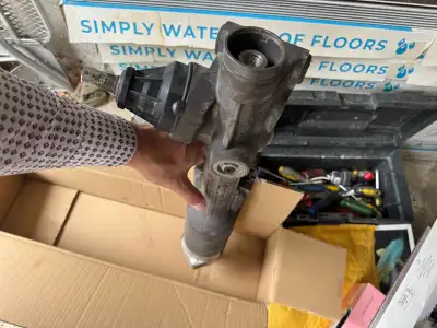 -test and good steering rack -dealership confirmed good part -no longer needed as vehicle was sold -...