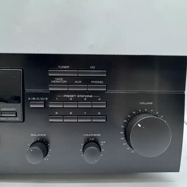 Yamaha RX-395 Stereo Receiver Reciever 2-Chan Receiver Phono Tes in Stereo Systems & Home Theatre in City of Toronto - Image 5
