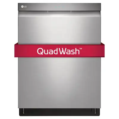 LG 24 in. Stainless-steel Dishwasher with Adjustable Third-lev, View more