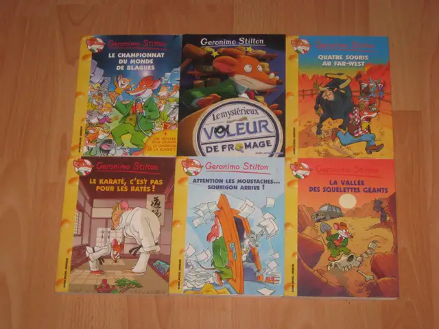 27 Tea & Geronimo Stilton books at $30 for the complete set63005668136449122