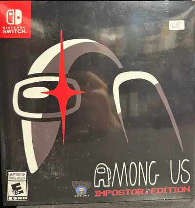 Among Us impostor edition jeu Nintendo Switch game, View more