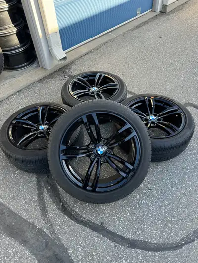 19 inch rims Bmw rims M sport style rims M performance style rims Bmw wheels • Original Black colour...