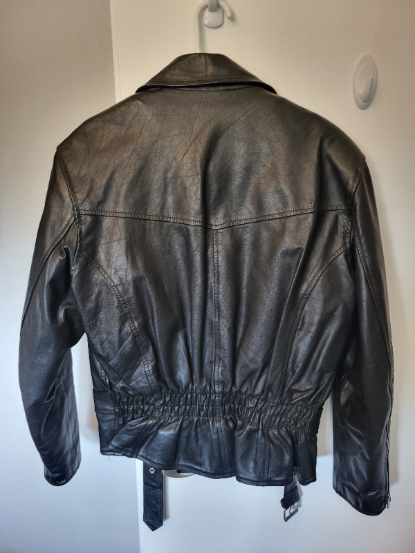 Women’s (ADNAN) Leather motorcycle jacket in Women's - Other in Strathcona County - Image 2