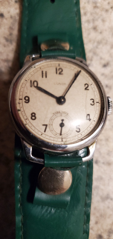 Nice WW1 Lunox vintage mechanical watch made in Swiss Jewellery Watches Ottawa Kijiji Classifieds