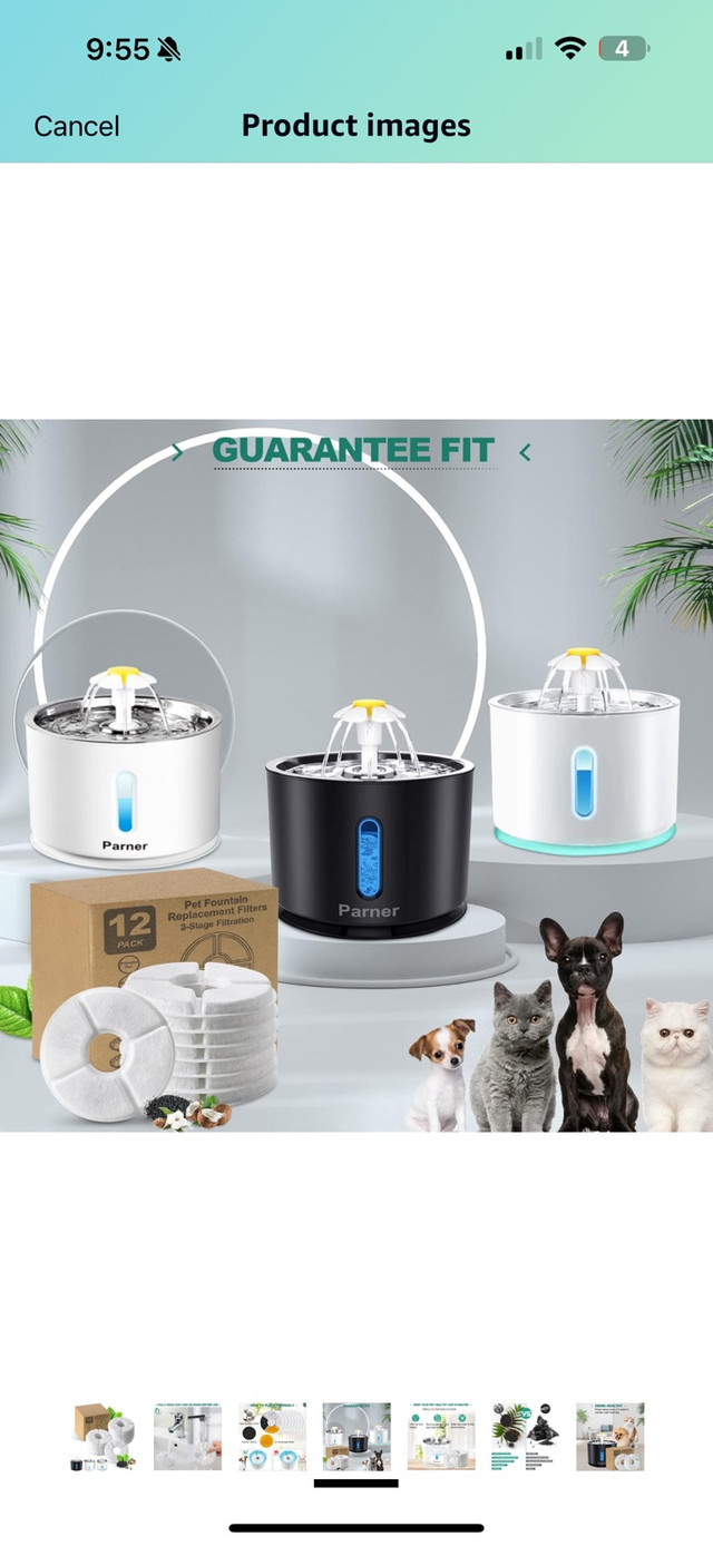 Pet Fountain Filters in Accessories in City of Toronto - Image 4