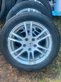Acura RSX rims with tires