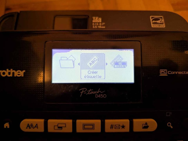 Brother PT-D450 Étiqueteuse / Label Maker in Printers, Scanners & Fax in City of Montréal - Image 4