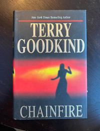 Chainfire by Terry Goodkind Hardcover Book