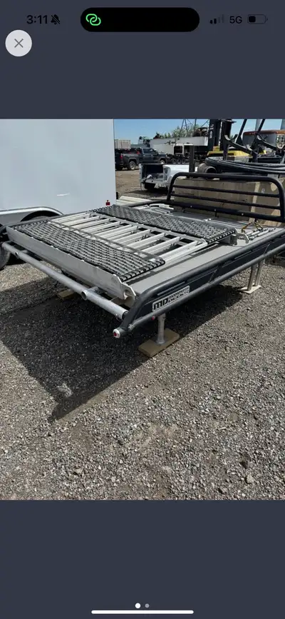 Mammoth sled deck 7x8 feet wide Bought new summer 2023