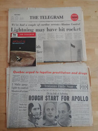 Apollo related newspapers