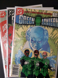 Comic Books-Green Lantern #184,185 & 208NP
